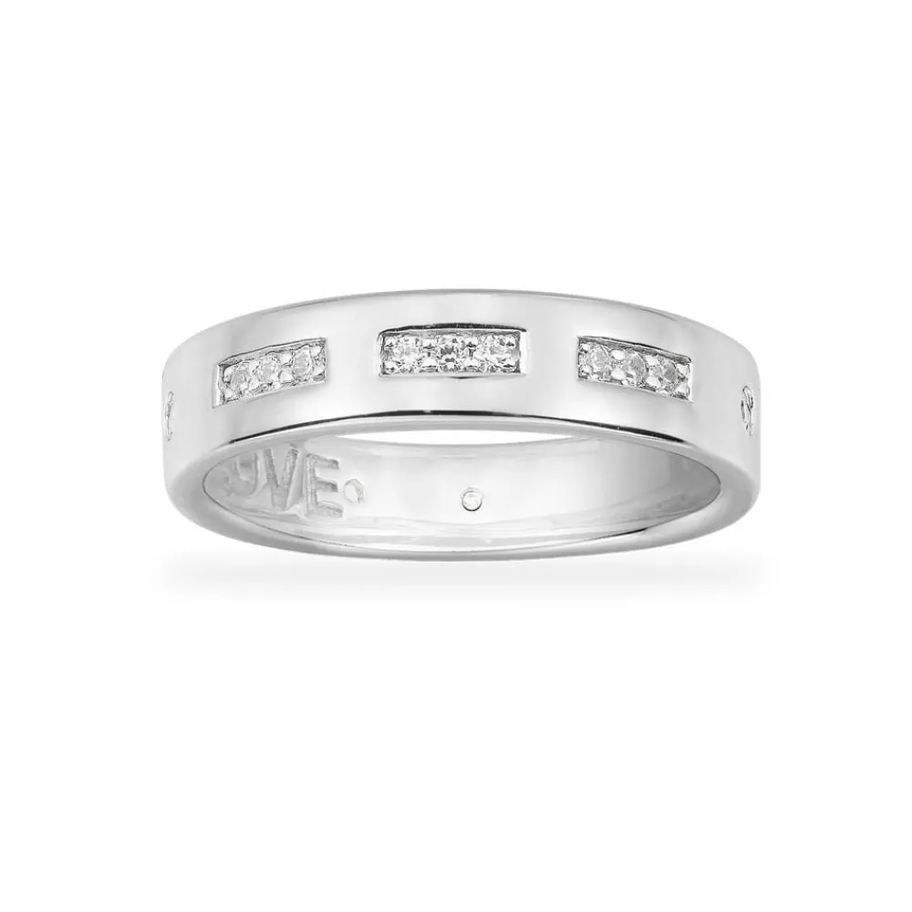 APM Monaco Bague Code Morse Love - Argent^ Bagues