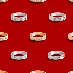APM Monaco Bague Coeur - Argent^ Bagues