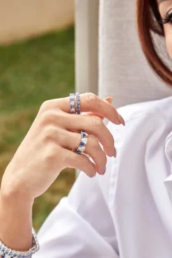 APM Monaco Bague Eclat Bleu^ Bagues