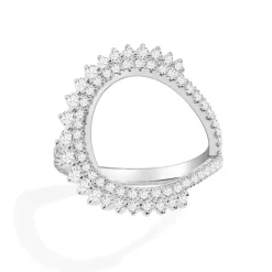 APM Monaco Bague Lune Pave^ Bagues