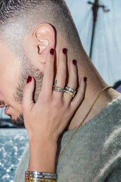 APM Monaco Bague Morse Code Smile^ Bagues