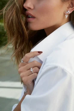 APM Monaco Bague Papillon - Argent^ Bagues
