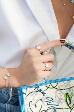 APM Monaco Bague Pave Coeur^ Bagues