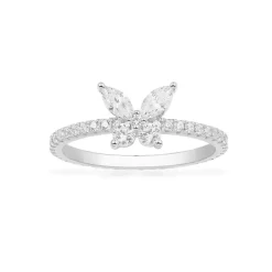 APM Monaco Bague Pave Papillon^ Bagues