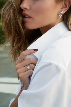 APM Monaco Bague Pave Papillon^ Bagues