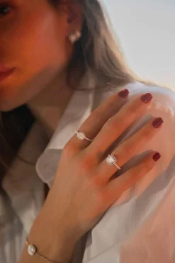 APM Monaco Bague Pave Ronde^ Bagues