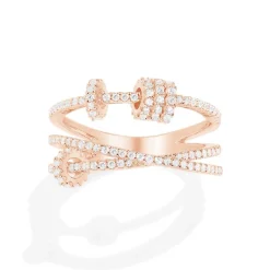 APM Monaco Bague Triple Avec Anneaux Coulissants^ Bagues