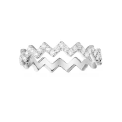 APM Monaco Bague Up And Down - Argent^ Bagues