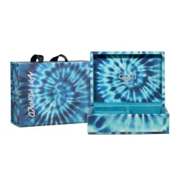 APM Monaco Boite A Bijoux Tie-Dye Bleue^ Accessoires