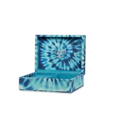 APM Monaco Boite A Bijoux Tie-Dye Bleue^ Accessoires