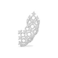 APM Monaco Boucle D'Oreille Individuelle Ear Cuff Meteorites Et Cercles - Argent^ Boucles D'Oreilles