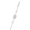 APM Monaco Boucle D'Oreille Individuelle Barre - Argent^ Boucles D'Oreilles