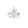 APM Monaco Boucle D'Oreille Individuelle Meteorites Coulissante - Argent^ Boucles D'Oreilles