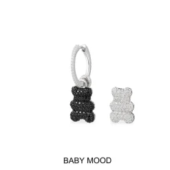 APM Monaco Boucle D'Oreille Individuelle Yummy Bear (Clip) Baby Mood - Argent^ Boucles D'Oreilles