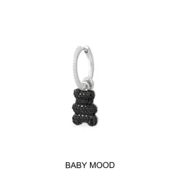 APM Monaco Boucle D'Oreille Individuelle Yummy Bear (Clip) Baby Mood - Argent^ Boucles D'Oreilles