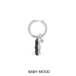 APM Monaco Boucle D'Oreille Individuelle Yummy Bear (Clip) Baby Mood - Argent^ Boucles D'Oreilles