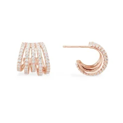 APM Monaco Boucles D'Oreilles 5 Anneaux^ Boucles D'Oreilles