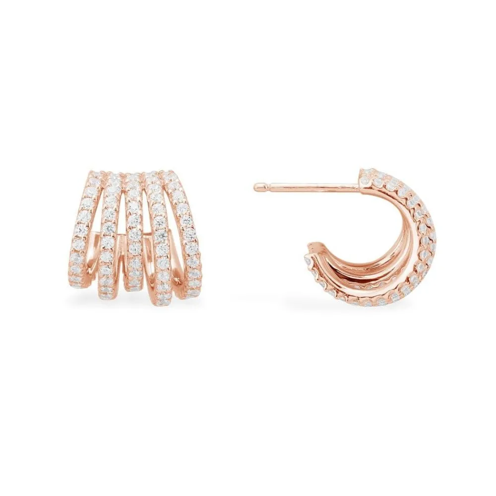 APM Monaco Boucles D'Oreilles 5 Anneaux^ Boucles D'Oreilles