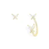 APM Monaco Boucles D'Oreilles Asymetriques Papillon^ Boucles D'Oreilles