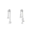APM Monaco Boucles D'Oreilles Asymetriques Ear Jacket Avec Poires^ Boucles D'Oreilles
