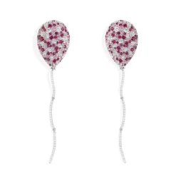 APM Monaco Boucles D'Oreilles Ballon Fuchsia^ Boucles D'Oreilles