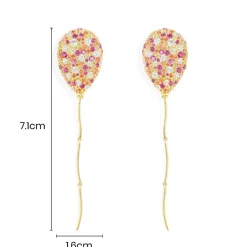 APM Monaco Boucles D'Oreilles Ballon Multicolores^ Boucles D'Oreilles