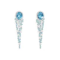 APM Monaco Boucles D'Oreilles Bleu Lagon^ Boucles D'Oreilles