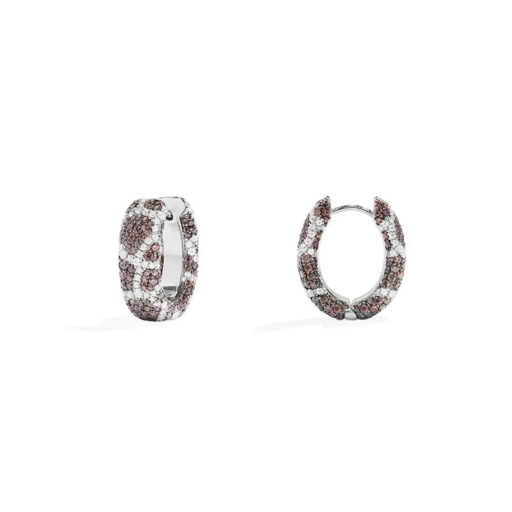 APM Monaco Boucles D'Oreilles Creoles Girafe^ Boucles D'Oreilles