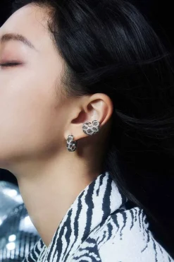 APM Monaco Boucles D'Oreilles Creoles Girafe^ Boucles D'Oreilles