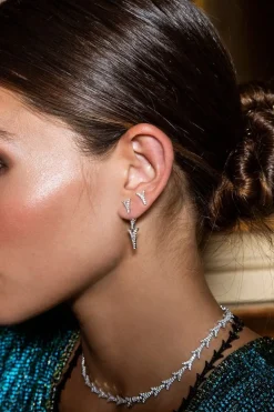 APM Monaco Boucles D'Oreilles Dragon - Argent^ Boucles D'Oreilles