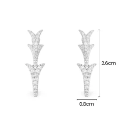 APM Monaco Boucles D'Oreilles Dragon - Argent^ Boucles D'Oreilles