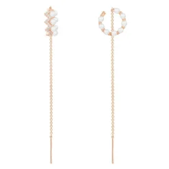 APM Monaco Boucles D'Oreilles Ear Cuff Up And Down Avec Chaines^ Boucles D'Oreilles
