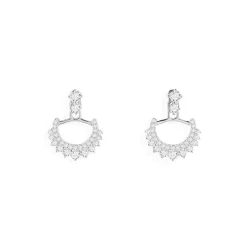 APM Monaco Boucles D'Oreilles Ear Jackets Lune^ Boucles D'Oreilles