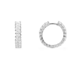 APM Monaco Boucles D'Oreilles Eclat En Anneaux - Argent^ Boucles D'Oreilles