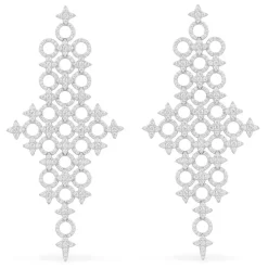 APM Monaco Boucles D'Oreilles Meteorites Et Cercles Xl - Argent^ Boucles D'Oreilles
