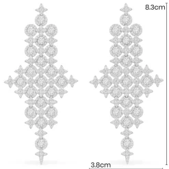APM Monaco Boucles D'Oreilles Meteorites Pave^ Boucles D'Oreilles
