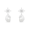 APM Monaco Boucles D'Oreilles Meteorites Avec Perles - Argent^ Boucles D'Oreilles