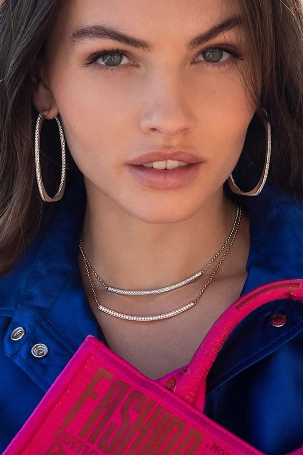 APM Monaco Boucles D'Oreilles Ovales Pave Xl^ Boucles D'Oreilles