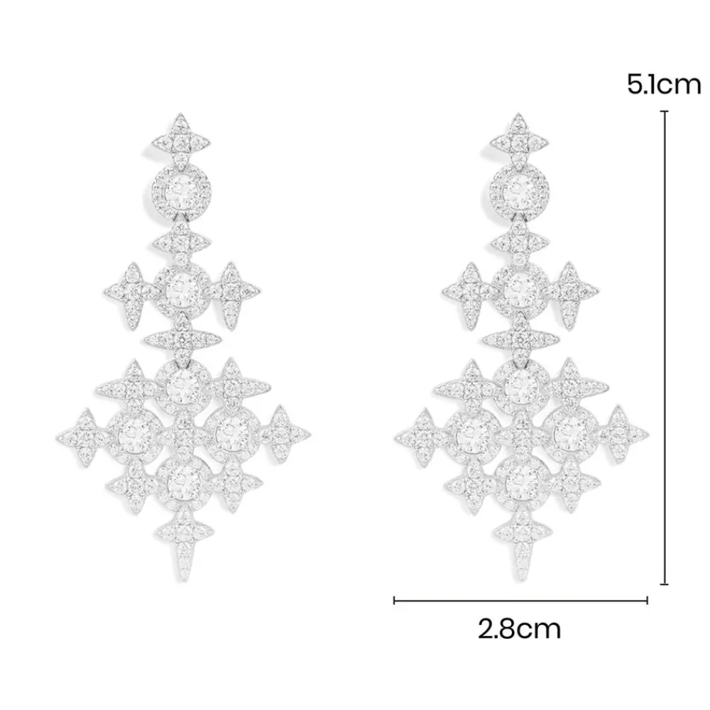 APM Monaco Boucles D'Oreilles Pave Meteorites & Cercles^ Boucles D'Oreilles
