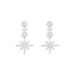 APM Monaco Boucles D'Oreilles Pave Meteorites & Cercles^ Boucles D'Oreilles