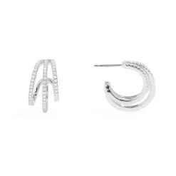 APM Monaco Boucles D'Oreilles Triple Anneaux^ Boucles D'Oreilles