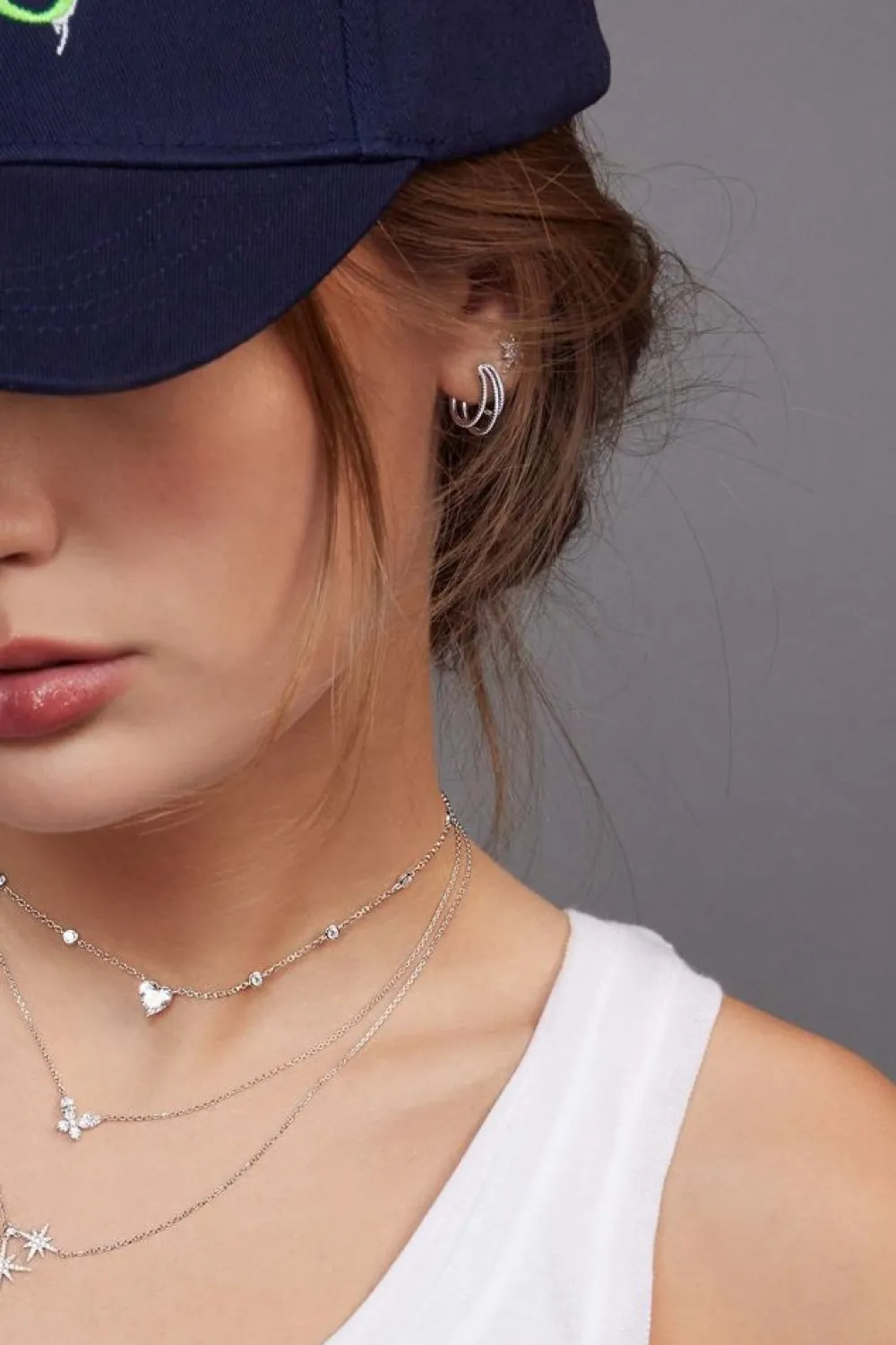 APM Monaco Boucles D'Oreilles Triple Anneaux^ Boucles D'Oreilles