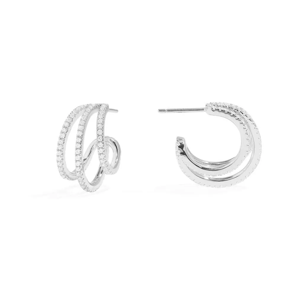 APM Monaco Boucles D'Oreilles Triple Anneaux^ Boucles D'Oreilles