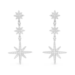 APM Monaco Boucles D'Oreilles Triple Meteorites - Argent^ Boucles D'Oreilles