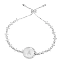 APM Monaco Bracelet Ajustable Alphabet-A Eternelle - Argent^ Bracelets