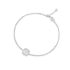 APM Monaco Bracelet Ajustable Avec Pierre Carree^ Bracelets