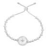 APM Monaco Bracelet Ajustable Etoile Avec Nacre - Argent^ Bracelets