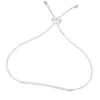 APM Monaco Bracelet Ajustable Ligne Droite Sertie - Argent^ Bracelets