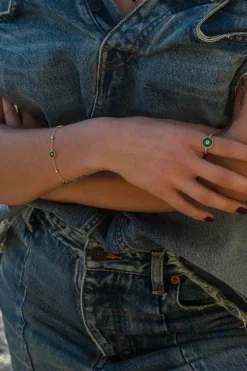 APM Monaco Bracelet Ajustable Malachite^ Bracelets