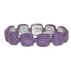 APM Monaco Bracelet Carre Violet^ Bracelets